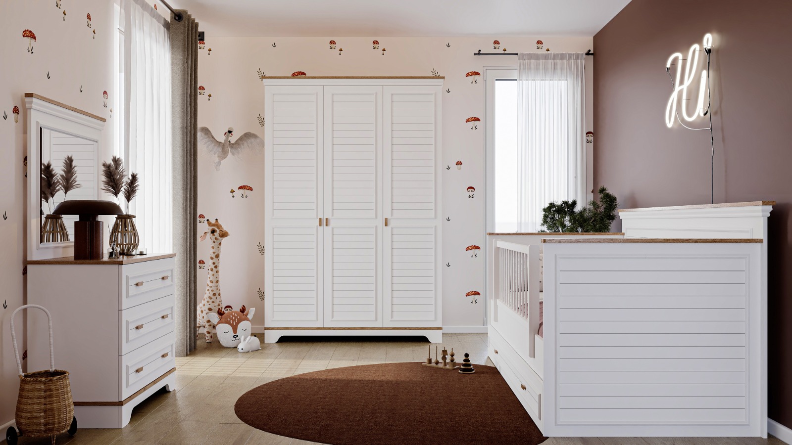 Letto Bebek Odası Takımı